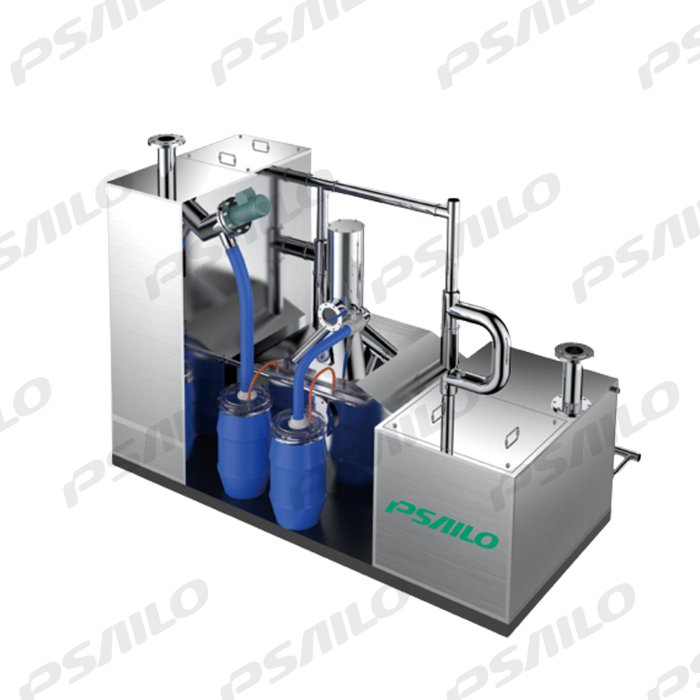 Integrated oil trap